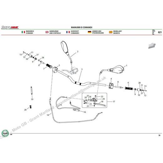 BENELLI SEŘIZOVACÍ ŠROUB - LANKA R320052290000