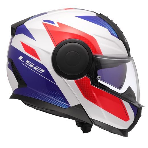 LS2 HELMETS LS2 FF902 SCOPE II DURIA WHITE BLUE RED-06