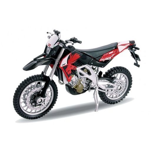 WELLY APRILIA RXV 450 BLACK/RED 1:18
