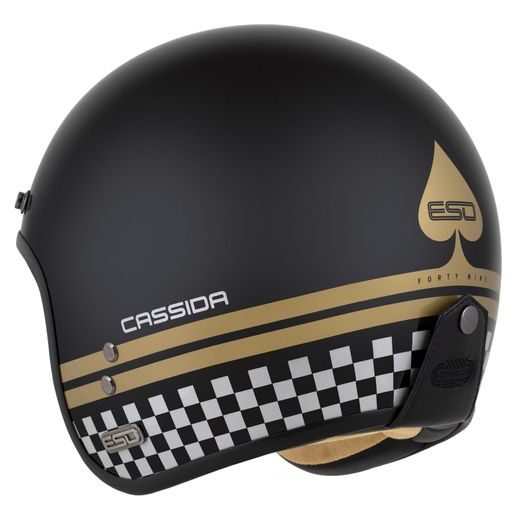 CASSIDA PŘILBA ESO FORTY NINE BLACK PEARL/GOLD/GREY