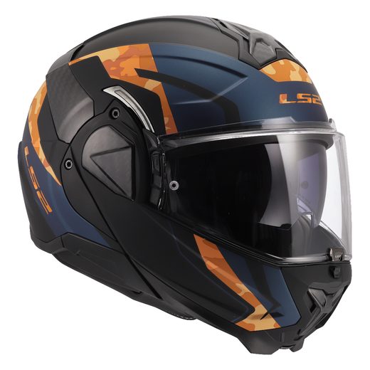 LS2 HELMETS LS2 FF910 ADVANT II GLIDE BLACK ORANGE