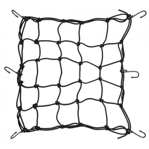 BB SÍŤKA S HÁKY (40X40CM) BLACK