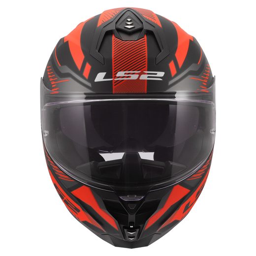 LS2 HELMETS LS2 FF817 CHALLENGER II DRAVIX RED