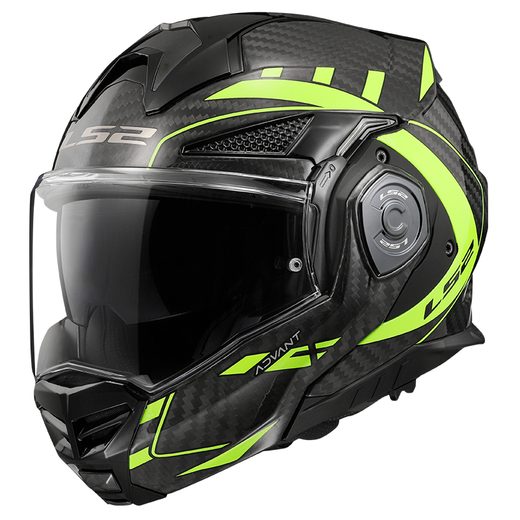 LS2 HELMETS LS2 FF901 ADVANT X C FUTURE H-V YELLOW-06