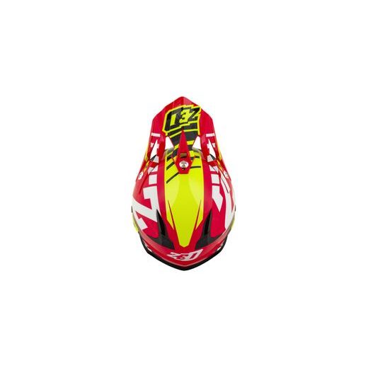 ZED PŘILBA DĚTSKÁ X1.9D TARGA RED/YELLOW FLUO/BLACK/WHITE