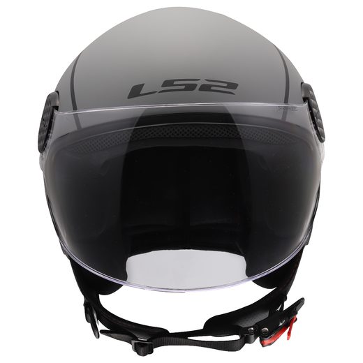 LS2 HELMETS LS2 OF558 SPHERE LUX II MINIM BLACK GREY-06