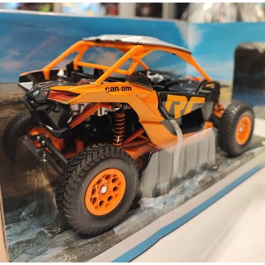 NEWRAY CAN-AM MAVERICK X3 X RC TURBO ORANGE 1:18