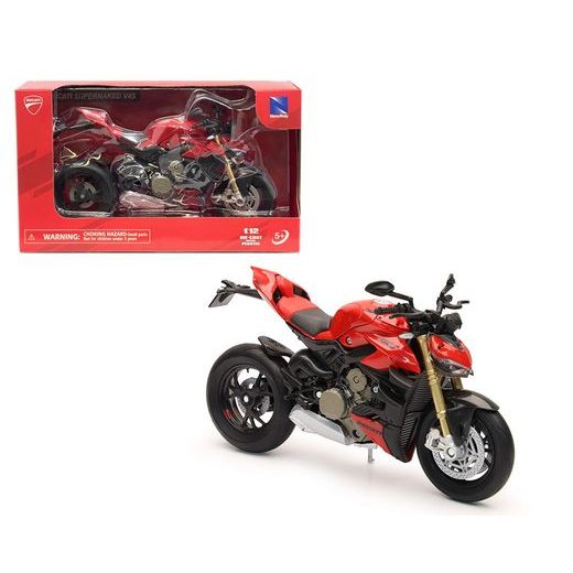 NEWRAY DUCATI SUPERNAKED V4S RED 1:12