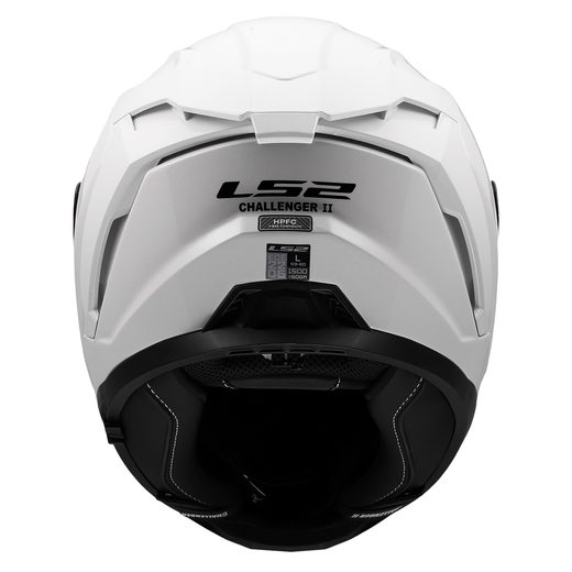 LS2 HELMETS LS2 FF817 CHALLENGER II SOLID WHITE