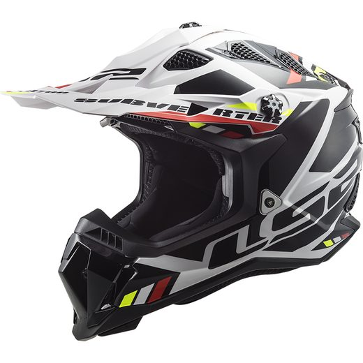 LS2 HELMETS LS2 MX700 SUBVERTER STOMP WHITE BLACK