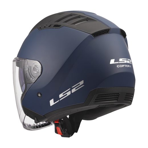LS2 HELMETS LS2 OF600 COPTER II SOLID MATT NAVY BLUE-06