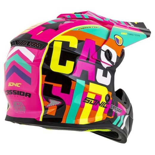 CASSIDA PŘILBA DĚTSKÁ CUP SONIC MULTICOLOR