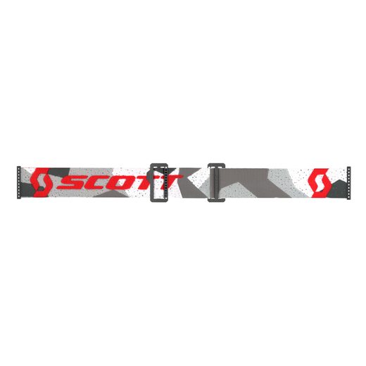 SCOTT BRÝLE PRIMAL SAND DUST 2022 WHITE/RED (PLEXI: DARK GREY)