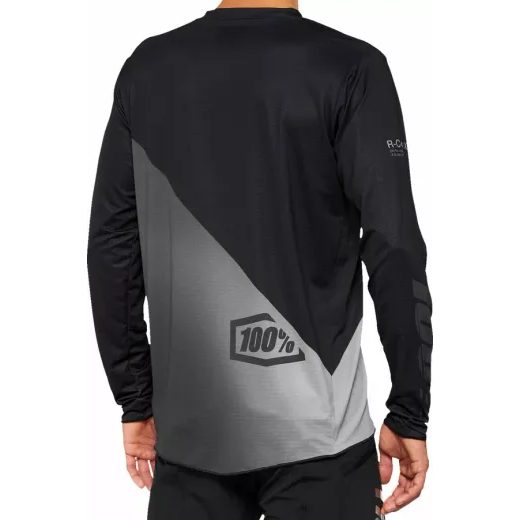 100% DRES R-CORE X LONG-SLEEVE BLACK/GREY
