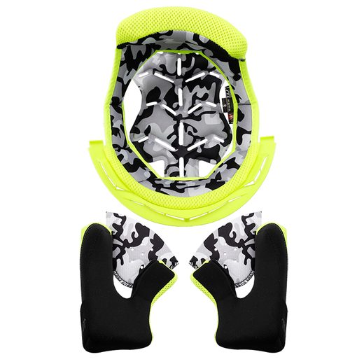 LS2 HELMETS LS2 LINER MX437 EVO H-V YELLOW