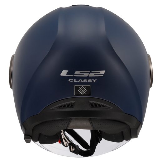 LS2 HELMETS LS2 OF620 CLASSY SOLID MATT NAVY BLUE-06