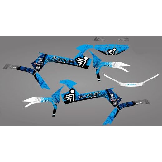 ASP GROUP S.R.O. GRAPHIC STICKER KIT FOR SEGWAY SNARLER AT6-L BLUE