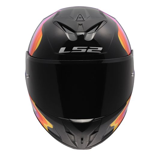 LS2 HELMETS LS2 FF820 RAPID III FLOW BLACK MULTI