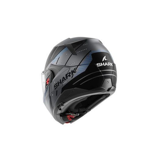 SHARK PŘILBA OXO RYDGER MAT BLACK/BLUE/GREY