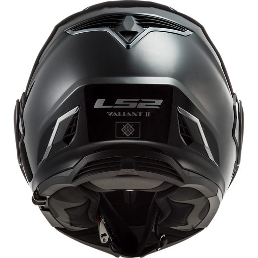LS2 HELMETS LS2 FF900 VALIANT II SOLID GLOSS BLACK (2)
