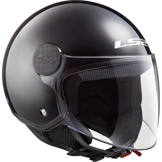 LS2 HELMETS LS2 OF558 SPHERE II SOLID MATT BLACK-06