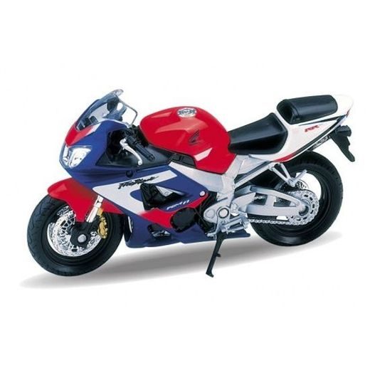 WELLY HONDA 900RR FIREBLADE 1:18 RED/WHITE/BLUE
