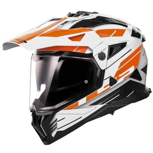 LS2 HELMETS LS2 MX702 PIONEER II NAMIB WHITE ORANGE-06