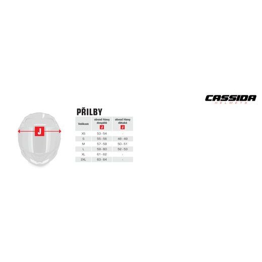 CASSIDA PŘILBA DĚTSKÁ CUP TWO FLUOORANGE/WHITE/BLACK/GREY