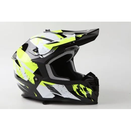 MAXX PŘILBA MX633 YELLOW/BLACK