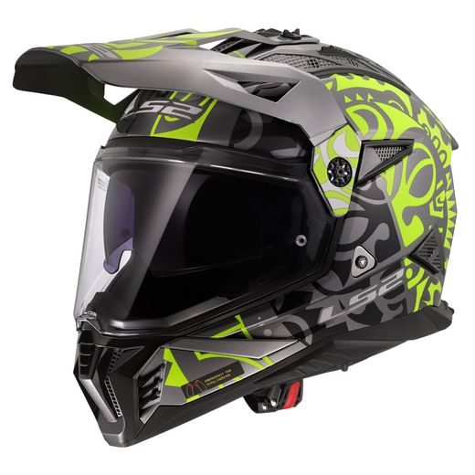 LS2 HELMETS LS2 MX702 PIONEER II RANGI H-VIS YELLOW-06