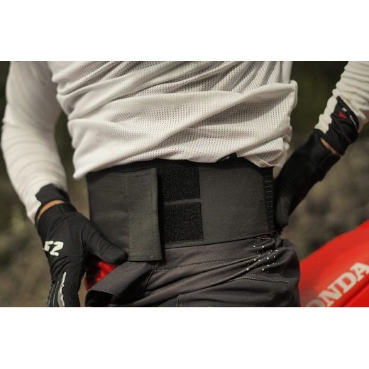 LS2 HELMETS LS2 KOKU KIDNEY BELT BLACK H-V YELLOW