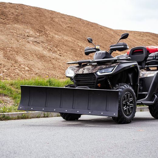 SHARK ACCESSORIES SHARK SNOW PLOW 67" STEEL BLACK (170 CM) WITH QUICK ADAPTER