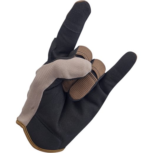 BILTWELL RUKAVICE COYOTE BROWN/BLACK