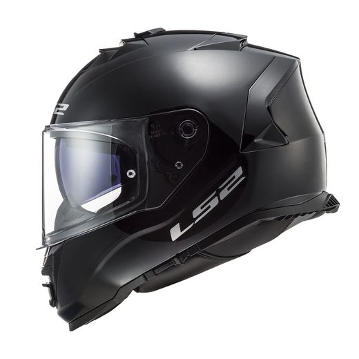 LS2 HELMETS LS2 FF800 STORM II SOLID GLOSS BLACK-06