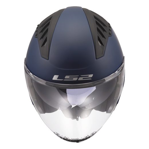 LS2 HELMETS LS2 OF600 COPTER II SOLID MATT NAVY BLUE-06