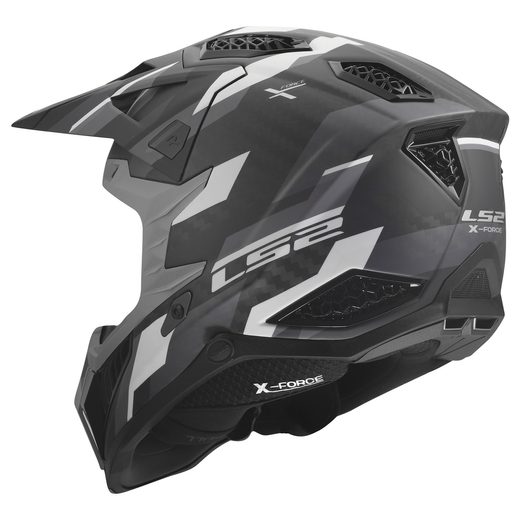 LS2 HELMETS LS2 MX703 X-FORCE PHANTOM BLACK GREY-06