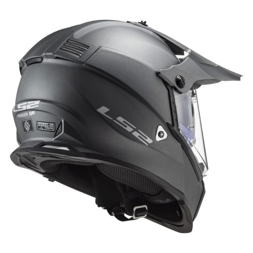 LS2 HELMETS LS2 MX436 PIONEER EVO MATT TITANIUM