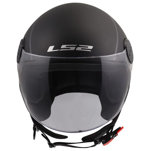 LS2 HELMETS LS2 OF558 SPHERE LUX II MINIM BLACK RED-06