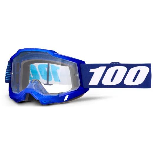 100% BRÝLE ACCURI 2 2028 MODRÉ PLEXI CLEAR