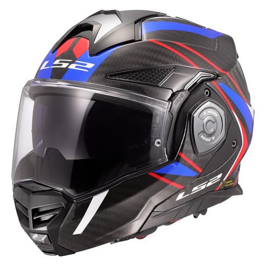 LS2 HELMETS LS2 FF901 ADVANT X C FUTURE II WHITE BLUE-06