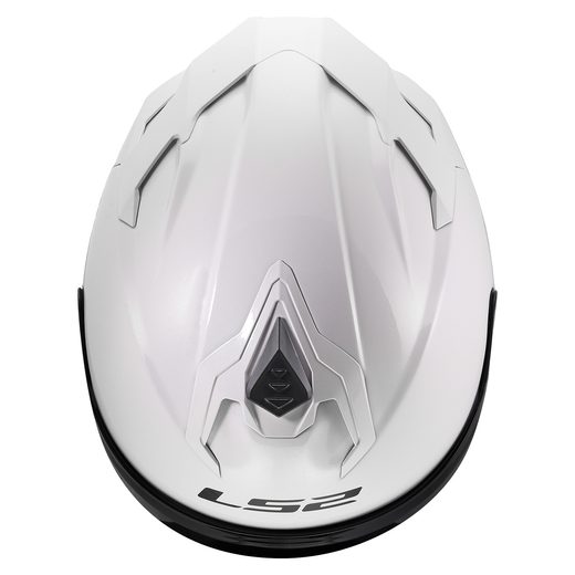 LS2 HELMETS LS2 FF817 CHALLENGER II SOLID WHITE