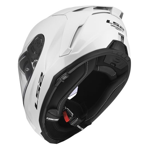 LS2 HELMETS LS2 FF817 CHALLENGER II SOLID WHITE