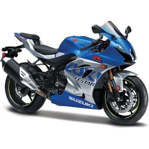 BBURAGO SUZUKI GSX-R1000 R BLUE/WHITE 1:18
