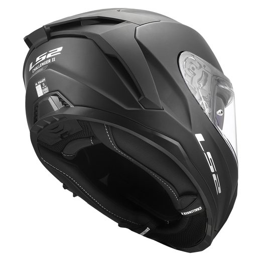 LS2 HELMETS LS2 FF817 CHALLENGER II SOLID MATT BLACK