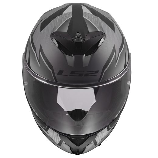 LS2 HELMETS LS2 FF820 RAPID III XTREM BLACK GREY