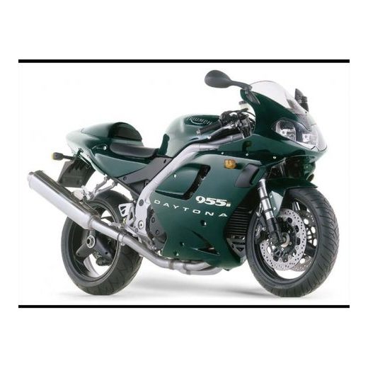 WELLY TRIUMPH DAYTONA 955I 2002 DARK GREEN 1:18