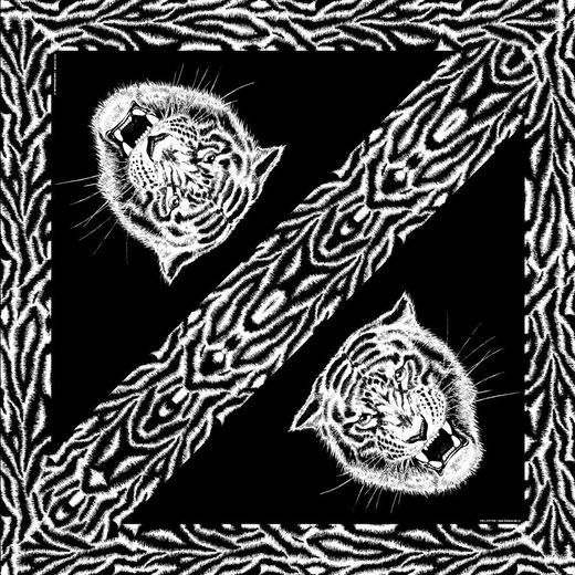 BIKERSMODE ŠÁTEK BAVLNA TYGR