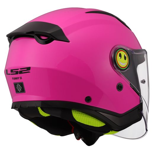 LS2 HELMETS LS2 OF622 FUNNY II SOLID PINK