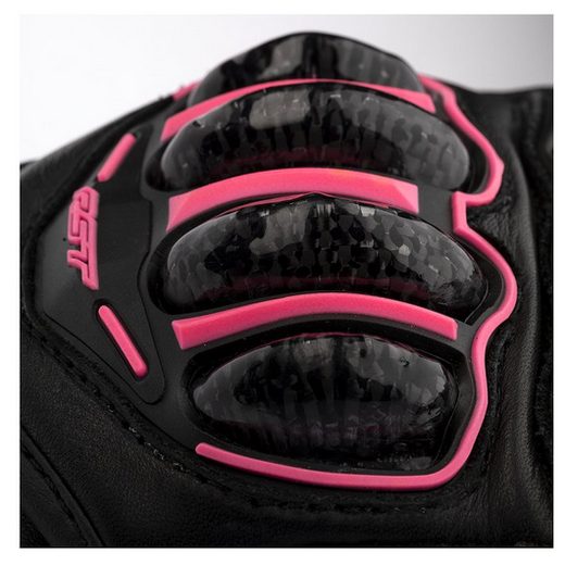 RST RUKAVICE S1 3060 LADY BLACK/NEON PINK