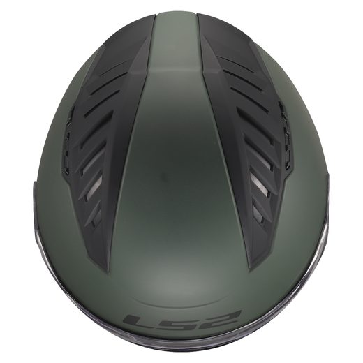 LS2 HELMETS LS2 OF600 COPTER II SOLID MILITARY GREEN-06
